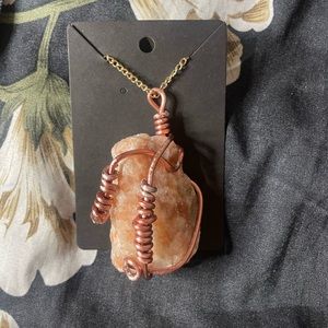 Hand wrapped Sunstone